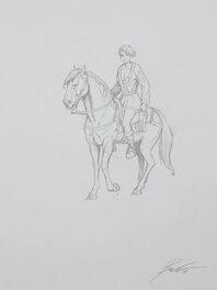 Fabio Bono - De Rode Ridder - Original Illustration