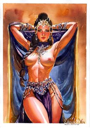 Elisabeth Yan - Dejah Thoris - Original Illustration