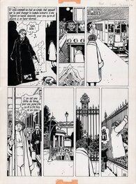 Jacques Tardi - Adèle Blanc-Sec Momies en Folie - Planche originale