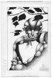 Marvano - The Dying Earth 2/12 (Jack Vance) - Original Illustration