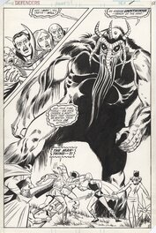 Don Perlin - The Defenders #98 p11 - Planche originale