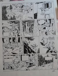 Émile Bravo - Aleksis Strogonov (Les Véritables Aventures d') - Planche originale