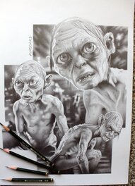 Philippe Kirsch - Gollum - Illustration originale