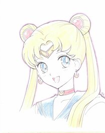 kazuko tadano - Sailor moon - Illustration originale