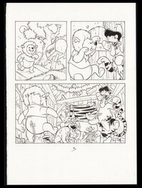 Mig - Winnie l'Ourson (Winnie the Pooh)- Page 3 - Planche originale