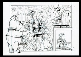 Mig - Winnie l'Ourson (Winnie the Pooh)- strip 5B - Planche originale