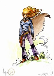 Didier Tarquin - Mony - Original Illustration