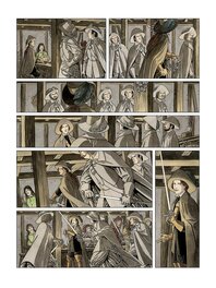 Milan Jovanovic - Les 7 Vies de l’Épervier, le fils d'Ariane, planche 25 - Planche originale