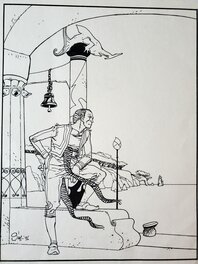 Gine - Finkel  illustration originale - Illustration originale