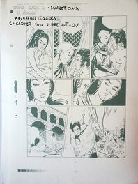 Au dos de l'illustration originale Au dos de l'illustration originale