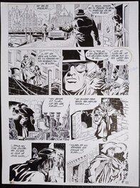 Jean-Yves Mitton - J-Y Mitton  - The Phantom  - Mort à Bruges - Planche originale