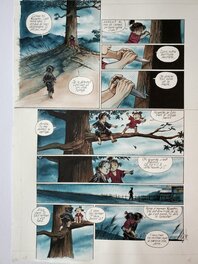 Jung - KYOTERU  T1 ENFANT DE L'OMBRE    couleur directe - Planche originale