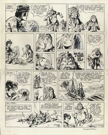 Jean-Claude Mézières - Valerian & Laureline T4 - Planche originale