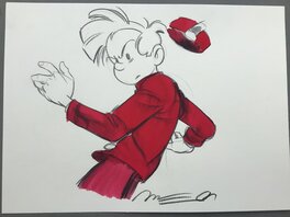 Jose Luis Munuera - Spirou - Illustration originale
