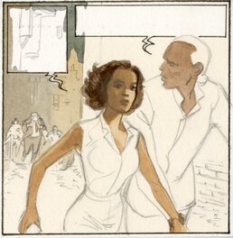 Jean-François Charles - Case originale - India Dreams Tome 2 Page 22 Case 5 - Comic Strip