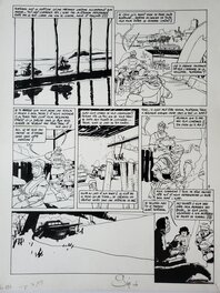 Christian Gine - NEIGE  T8 LA BRECHE - Planche originale