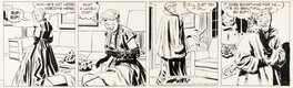 Alex Raymond - Rip Kirby - 10 Janvier 1950 - Planche originale