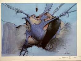 Ex-Libris signé : offset 33,1 x 23