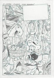 Original Coversketch - Donald Duck 2 Original Coversketch - Donald Duck 2