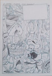 Ignasi Calvet Esteban - Original Coversketch - Donald Duck - Original Illustration