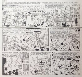 Jean-Claude Poirier - Poirier, Colinet et Dragono, planche n°1, Pif Gadget#484, 1978. - Comic Strip