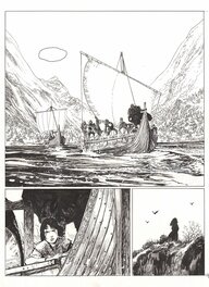 Robin Recht - Thorgal Saga (T1) - Adieu Aaricia - Planche originale