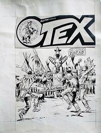 Tex - Planche originale