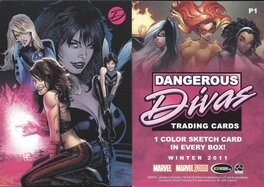 Dangerous Divas P1 Trading Card