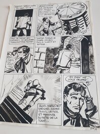 Pierre Dupuis - Planche bd Drame dans un Phare - Comic Strip