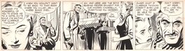 Alex Raymond - Rip Kirby - 25 Janvier 1954 - Planche originale