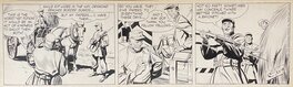 Alex Raymond - Rip Kirby - 6 Octobre 1954 - Planche originale