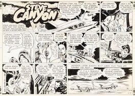 Milton Caniff - Steve Canyon - Sunday du 17 Novembre 1963 - Comic Strip