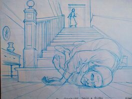 Emmanuel Despujol - Case originale de l'album Trixie - Comic Strip