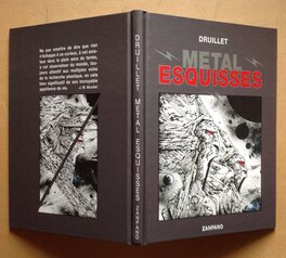 Le 4ème de Couv , la Tranche et la couv de METAL ESQUISSES Le 4ème de Couv , la Tranche et la couv de METAL ESQUISSES