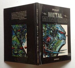 Le 4ème de Couv , la Tranche et la couv de METAL MEMOIRES Le 4ème de Couv , la Tranche et la couv de METAL MEMOIRES