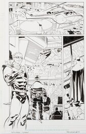 Rick Leonardi - Dc Universe : Decisions - #3 p.21 - Planche originale