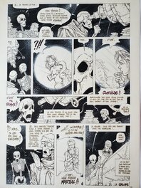 Eric Liberge - MONSIEUR MARDI-GRAS DESCENDRES titre : BRICOLAGE KHARMIQUE - Comic Strip