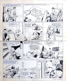 Planche 27 de "Balzac 10 deux fois", une aventure de Billy Hattaway parue dans le numéro 257 de Pilote.