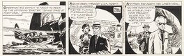 Frank Robbins - Johnny Hazard - 10 Juin 1968 - Planche originale