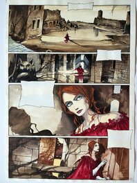 Pascal Croci - GLORIANDE DE THEMINES couleur directe - Planche originale