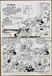 Don Rosa - Don Rosa - Scrooge McDuck - Attaaack! - 2000 - Splash - Planche originale