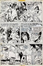 Mike Ploog - Man-Thing #11 p15 - Illustration originale