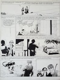 Planche originale - LES ENFANTS DE SALAMANDRE  T3 ALICIA