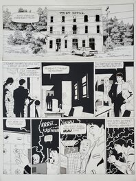 Renaud - SANTIAG T4 DE L'AUTRE CÔTE DU RIO - Planche originale