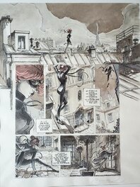 Yannick Corboz - LES RIVIERES DU PASSE  T1 LA VOLEURS   couleur directe - Planche originale