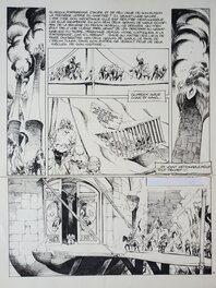 Éric - LE MAÎTRE DES BRUMES - Planche originale