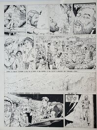 Michel Schetter - LE CHÂTEAU D'ICHOR - Planche originale