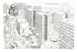 Lionel Richerand - Lionel Richerand - Mauvais sang p 32-33 - Planche originale