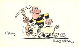 Paul Deliège - Bobo / Jaap - Illustration originale