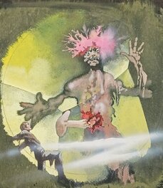 Karel Thole - Karel Thole Cover - Urania 581 "Gli Orrori di Omega" Robert Sheckley - Original Cover